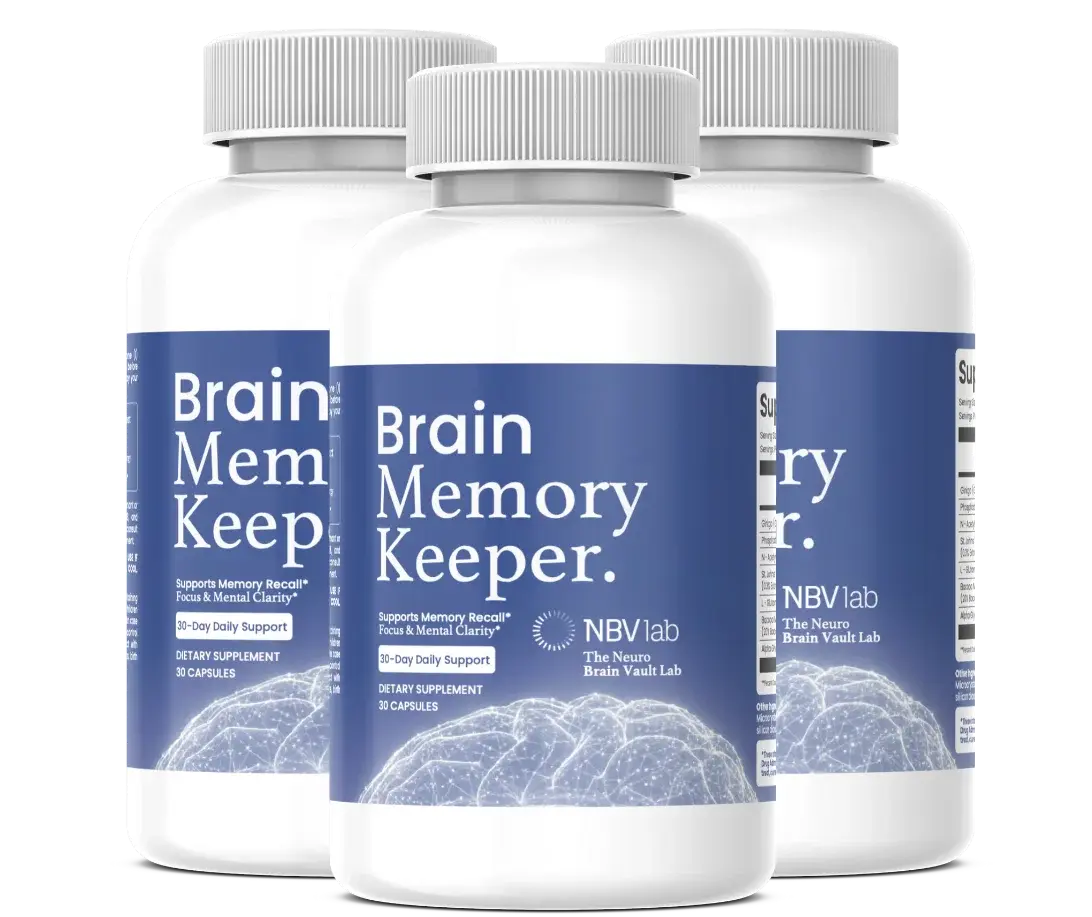 Brain Memory Keeper Natural Brain Health Supplement